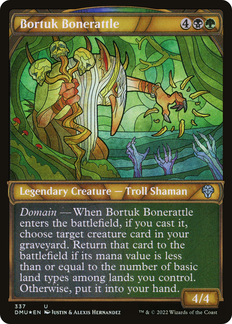 Bortuk Bonerattle (Textured Foil) [DMU - 337]