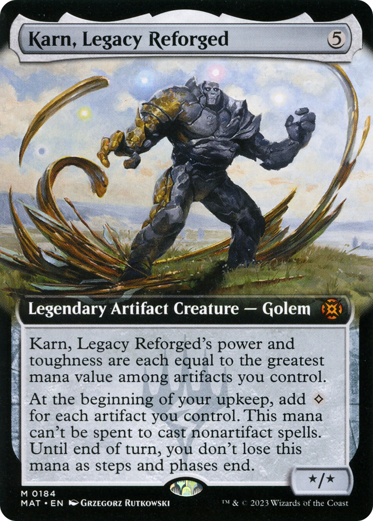 Karn, Legacy Reforged (Extended Art) [MAT - 184]