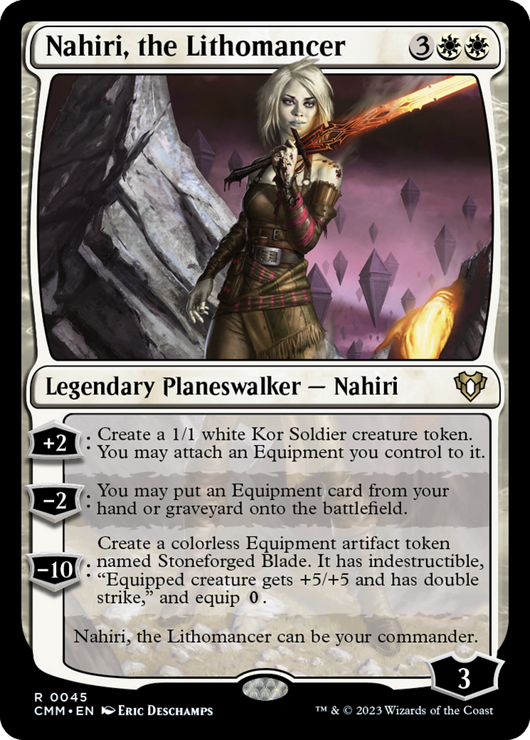 Nahiri, the Lithomancer [CMM - 45]