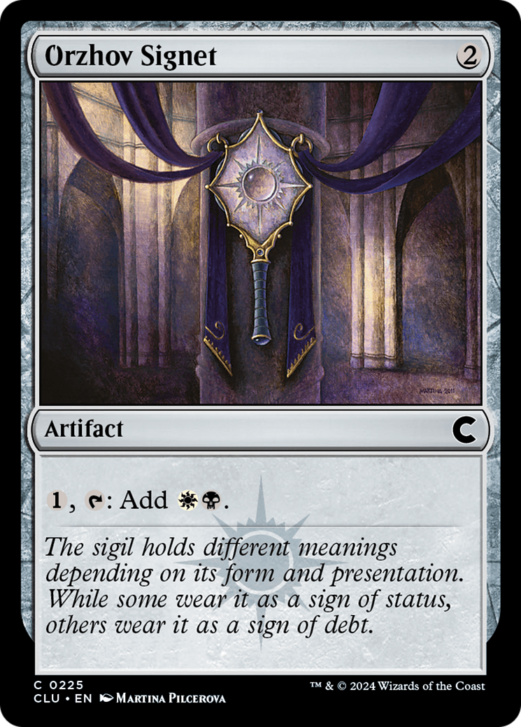 Orzhov Signet [CLU - 225]