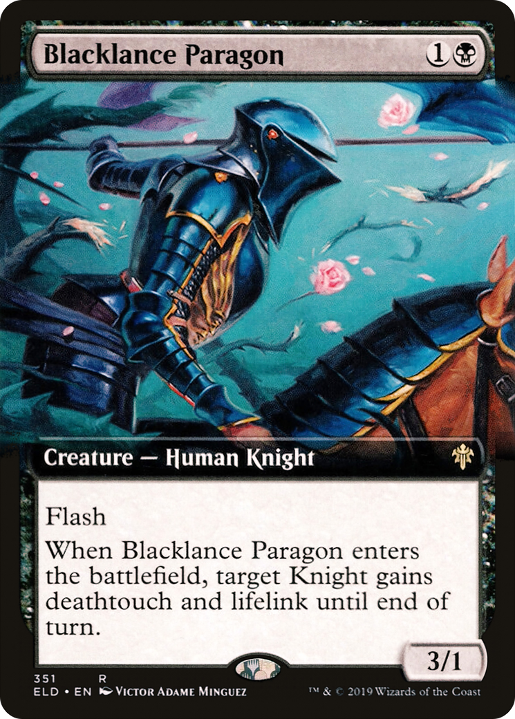 Blacklance Paragon (Extended Art) [ELD - 351]