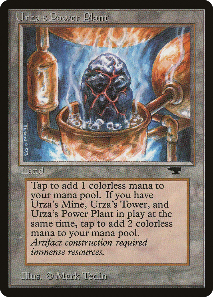 Urza's Power Plant (Rock in Pot) [ATQ - N/A]