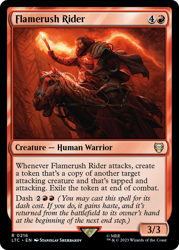 Flamerush Rider [LTC - 216]