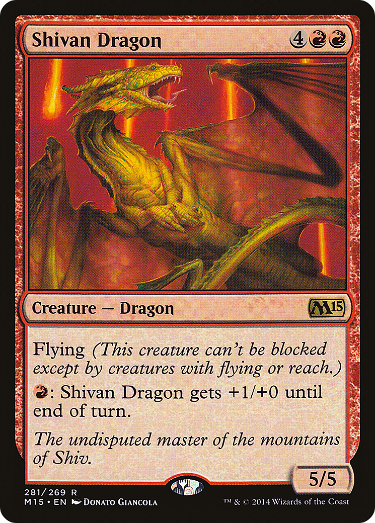 Shivan Dragon [M15 - 281]