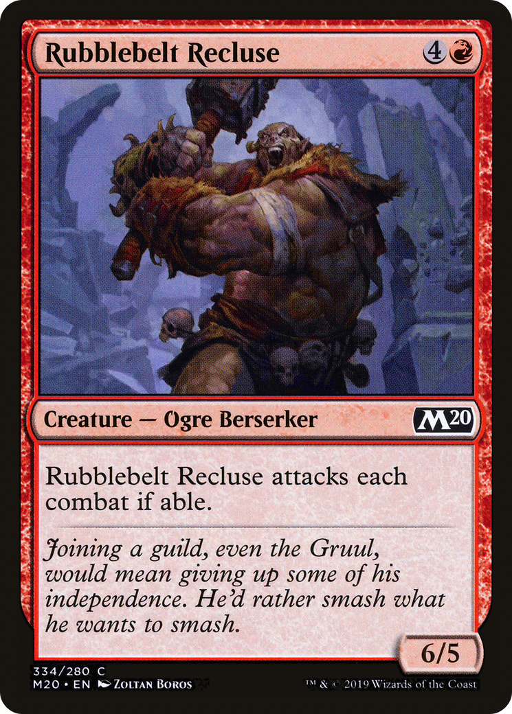 Rubblebelt Recluse [M20 - 334]