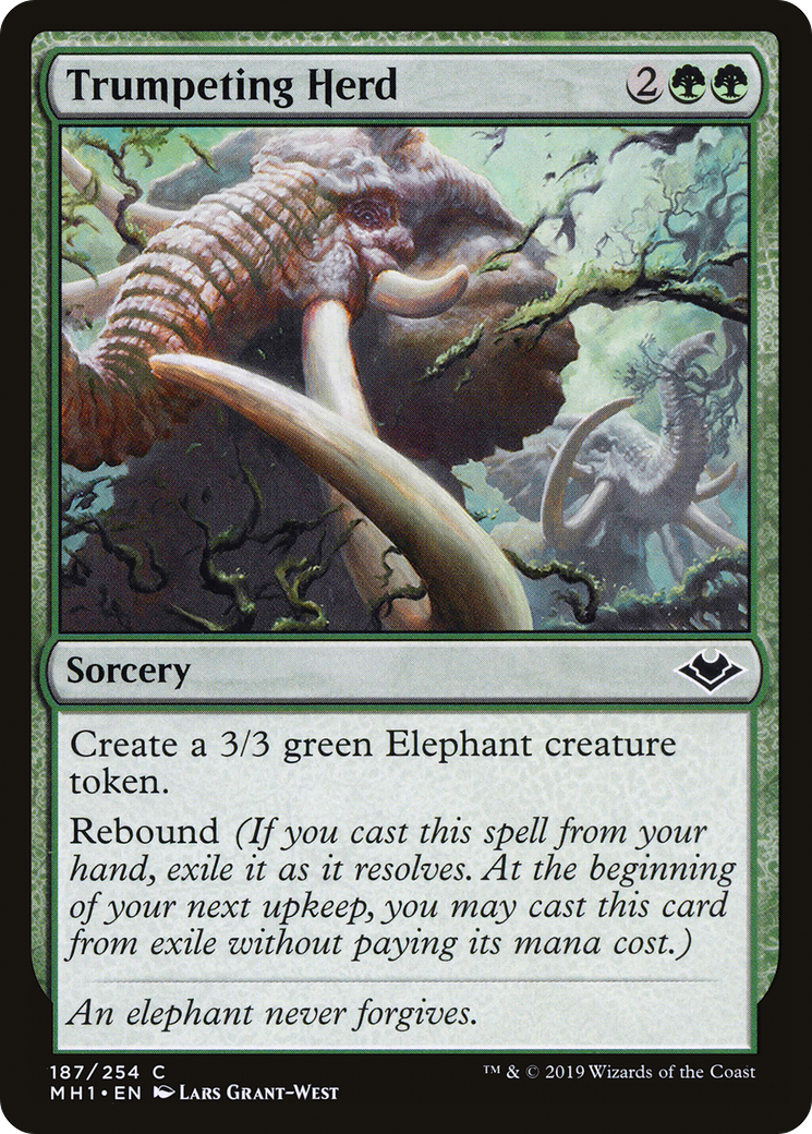 Trumpeting Herd [MH1 - 187]