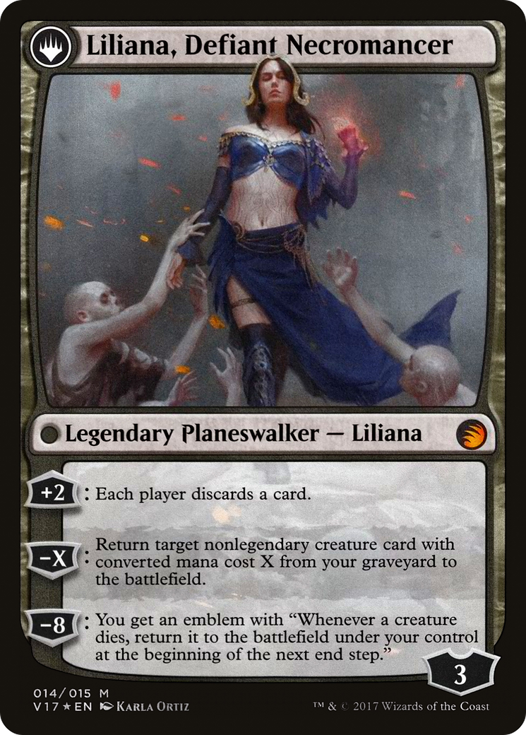 Liliana, Heretical Healer (V17-014) - From the Vault: Transform: (originpwdfc) Foil