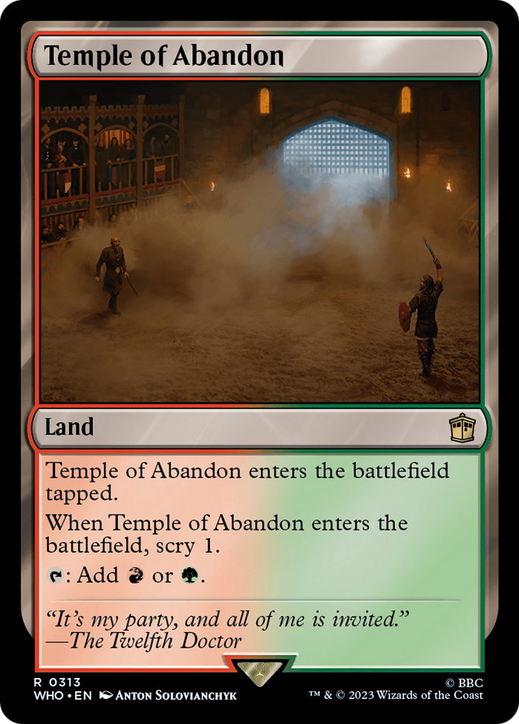 Temple of Abandon [WHO - 313]