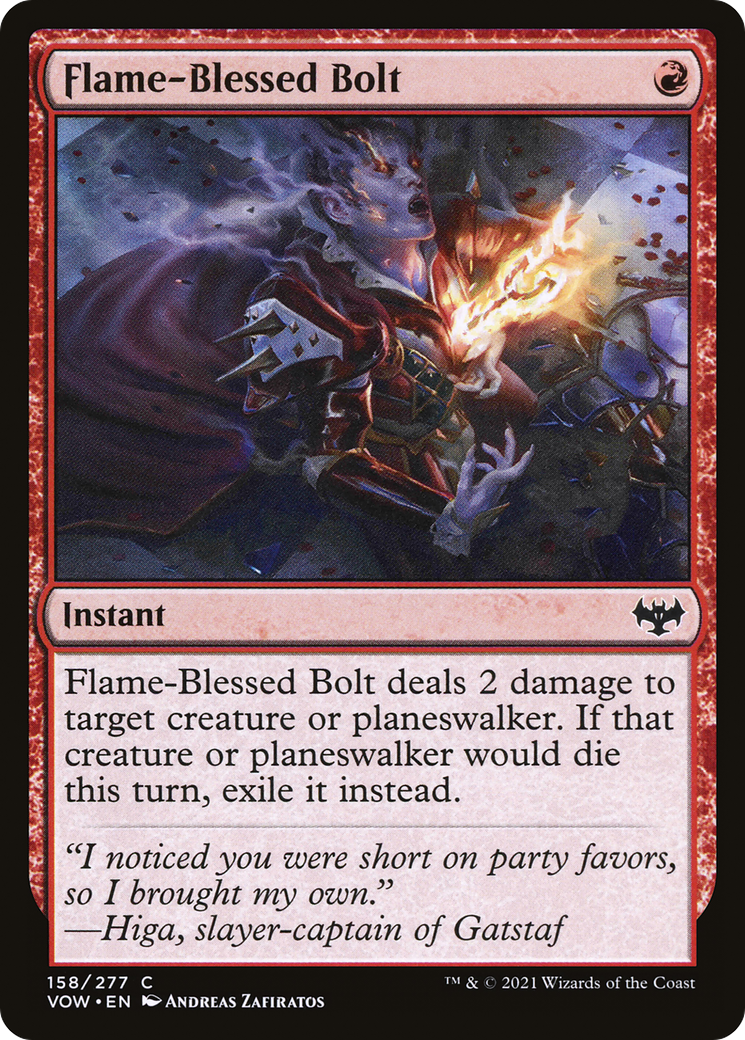 Flame-Blessed Bolt [VOW - 158]