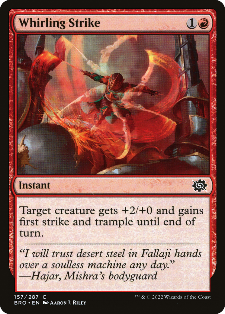 Whirling Strike [BRO - 157]
