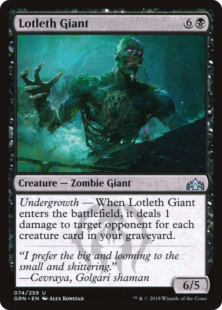 Lotleth Giant [GRN - 74]