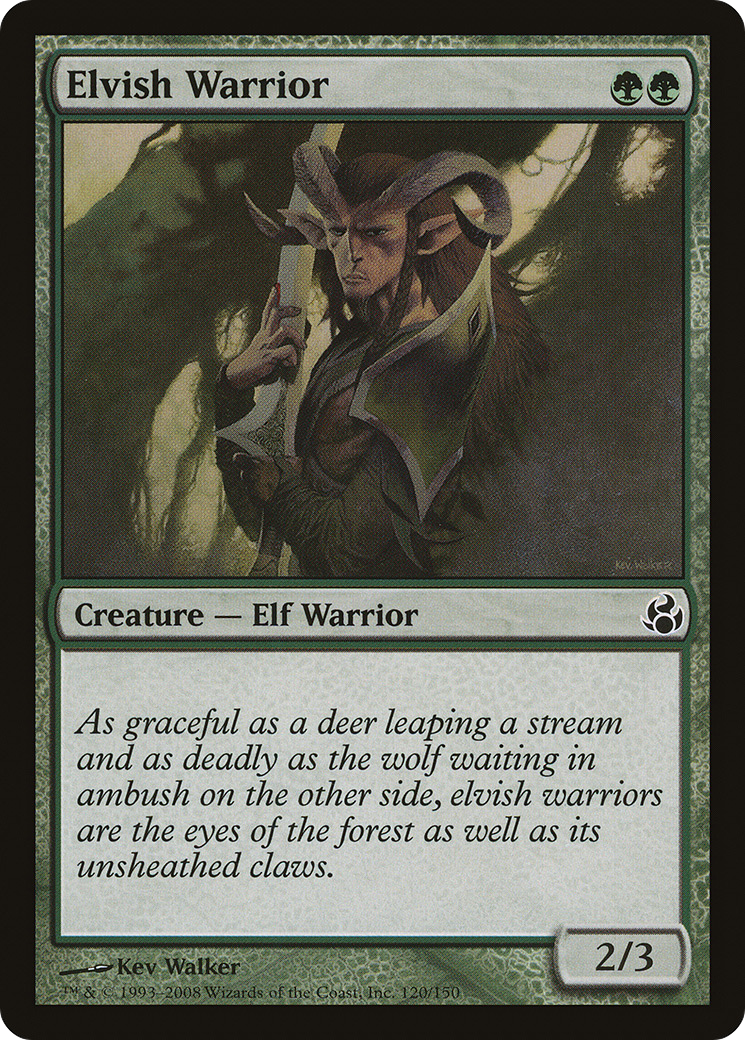 Elvish Warrior [MOR - 120]