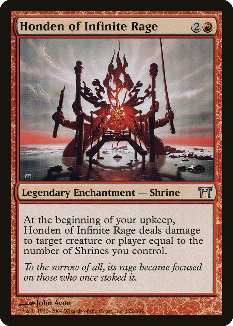 Honden of Infinite Rage [CHK - 172]