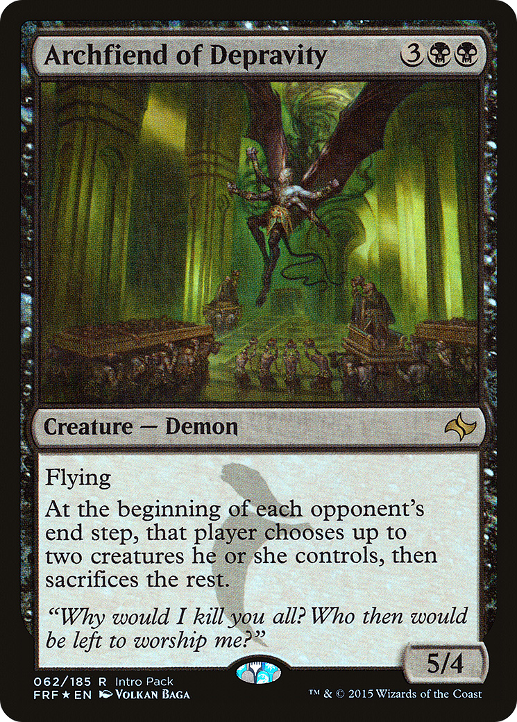 Archfiend of Depravity [UMP - 62]
