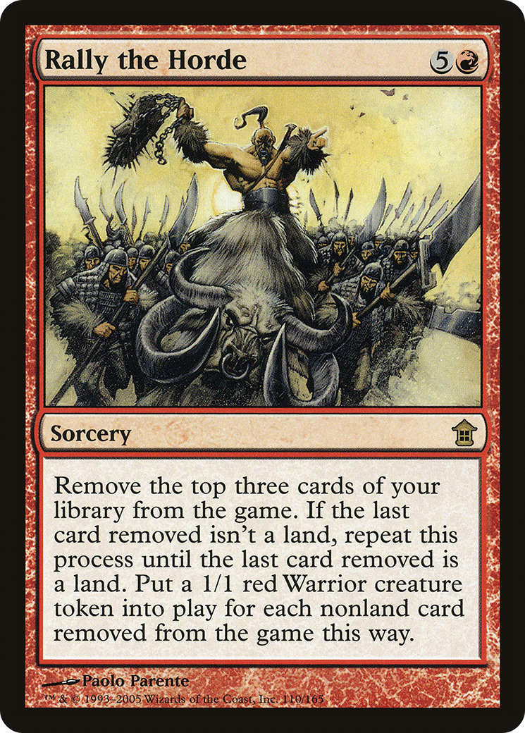Rally the Horde [SOK - 110]