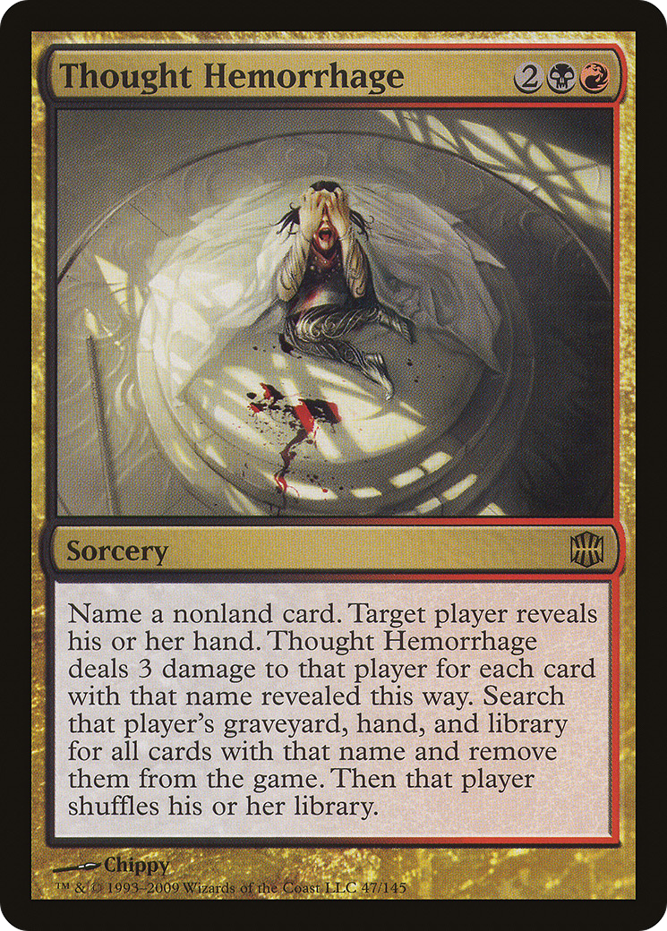 Thought Hemorrhage [ARB - 47]