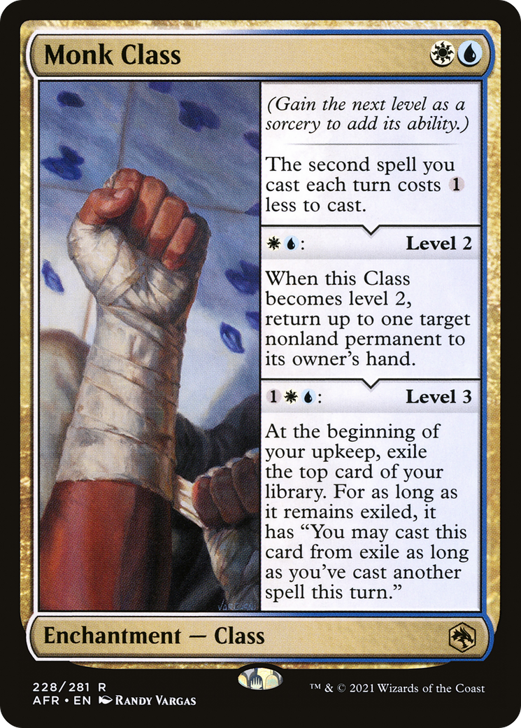 Monk Class [AFR - 228]