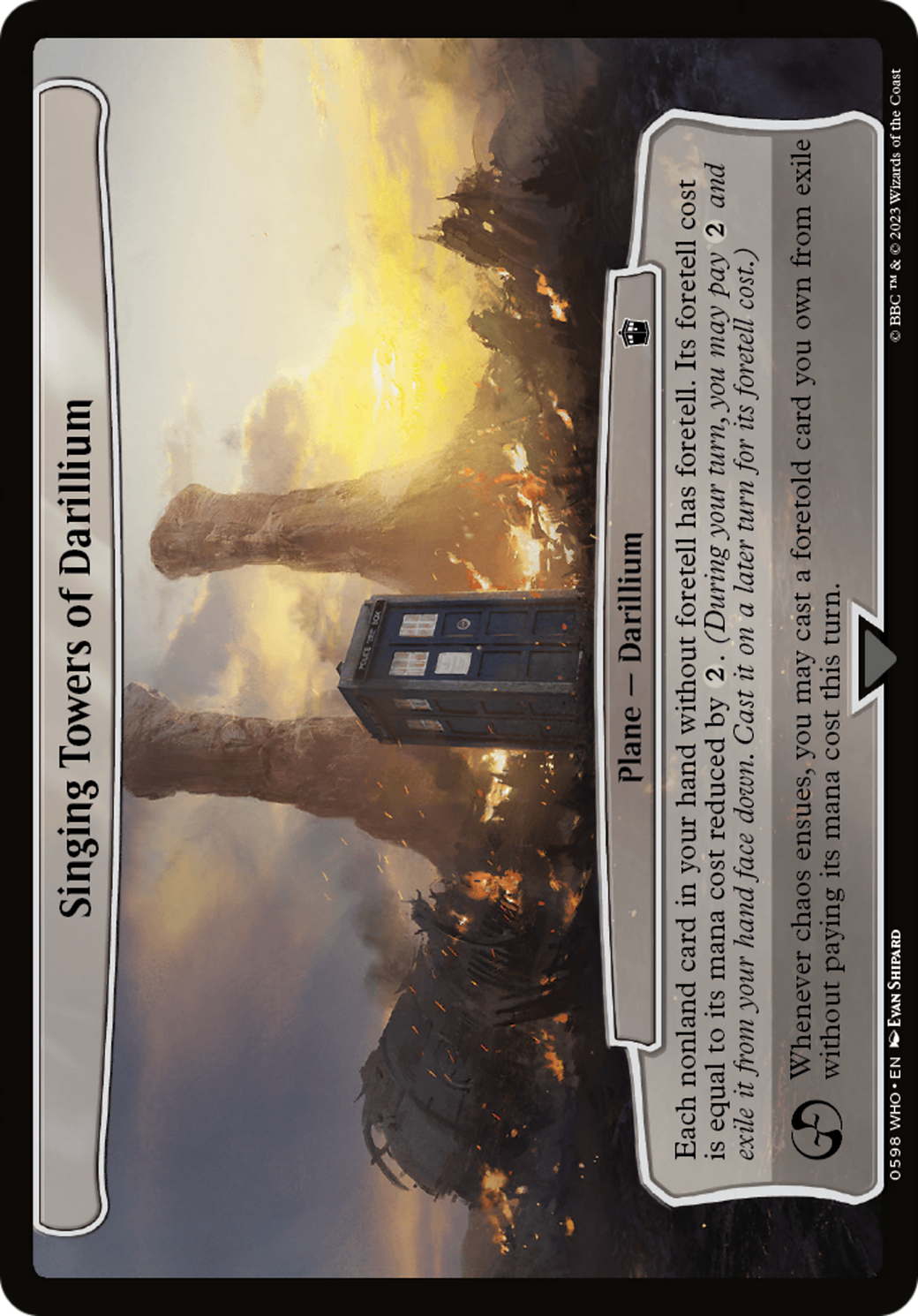 Singing Towers of Darillium [WHO - 598]
