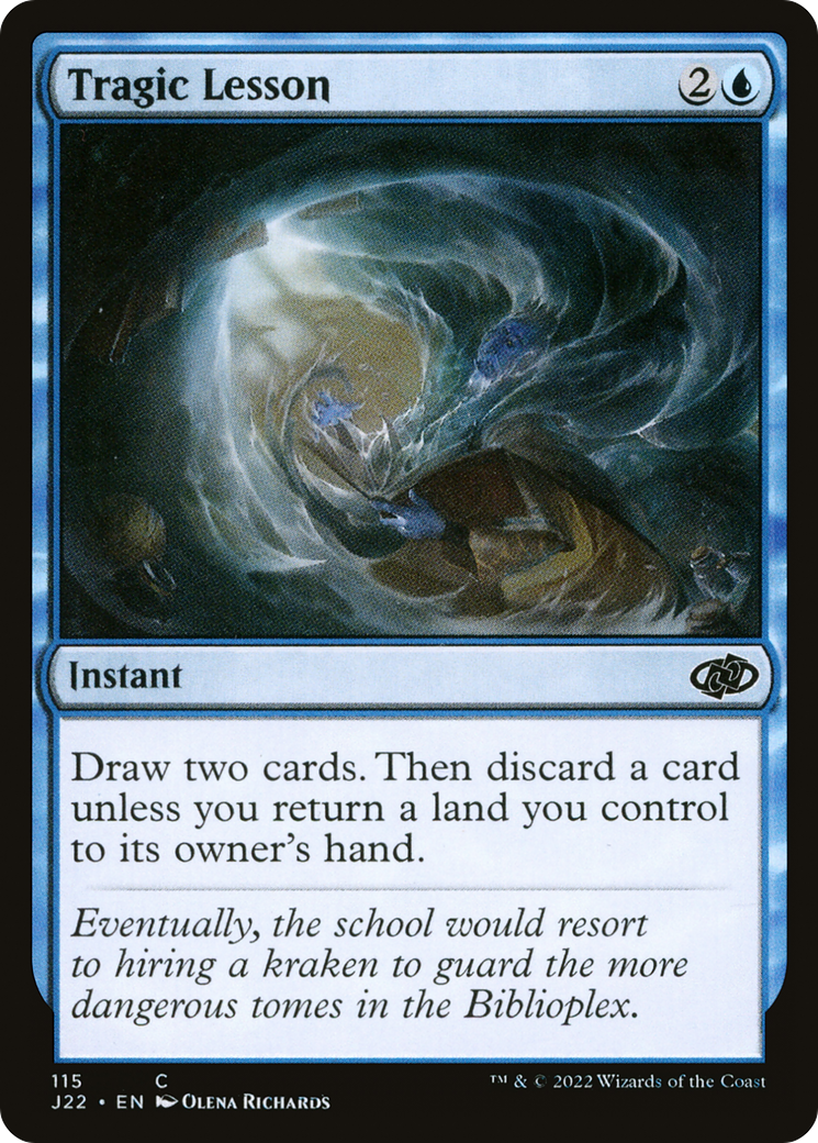 Tragic Lesson [J22 - 115]