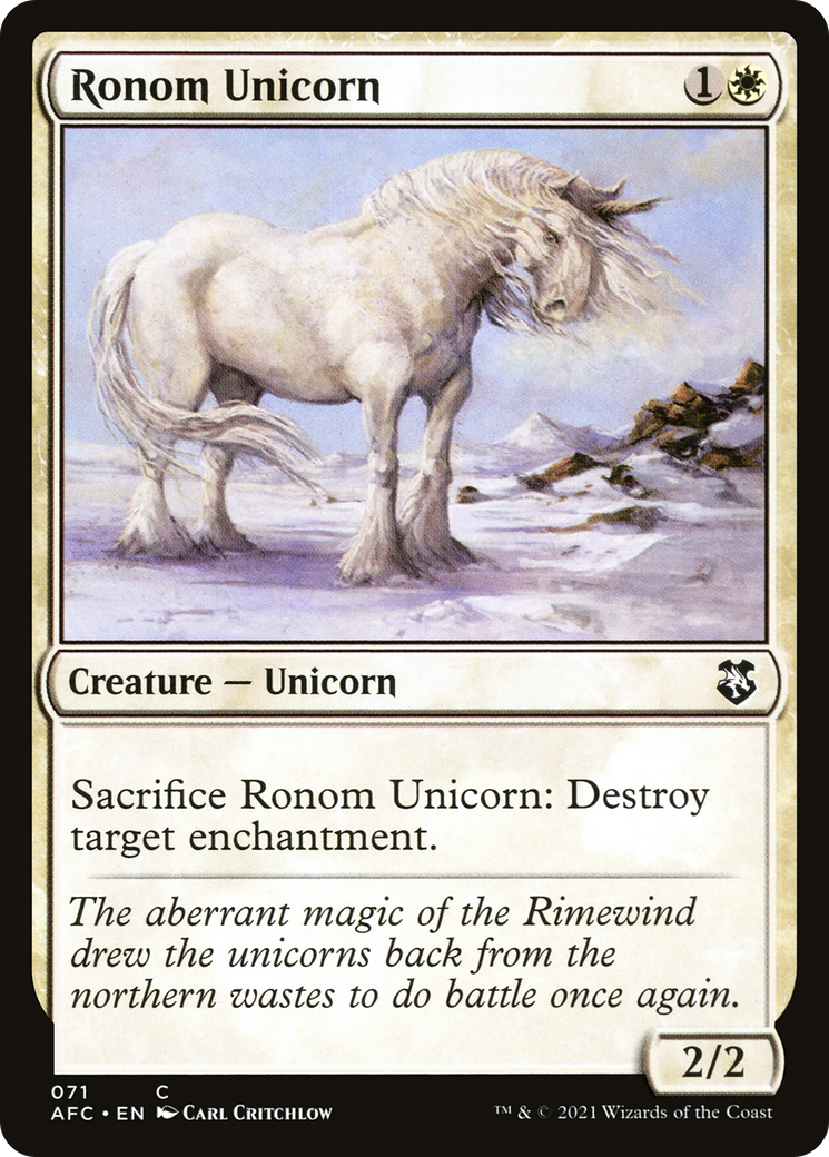 Ronom Unicorn [AFC - 71]