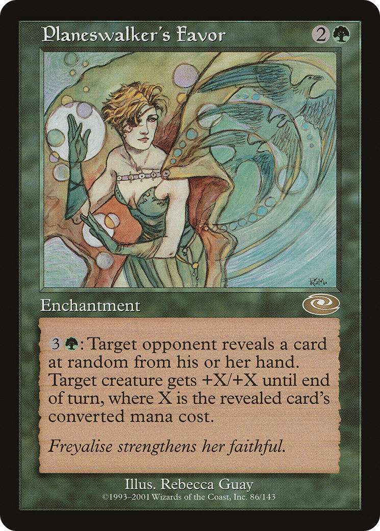 Planeswalker's Favor [PLS - 86]