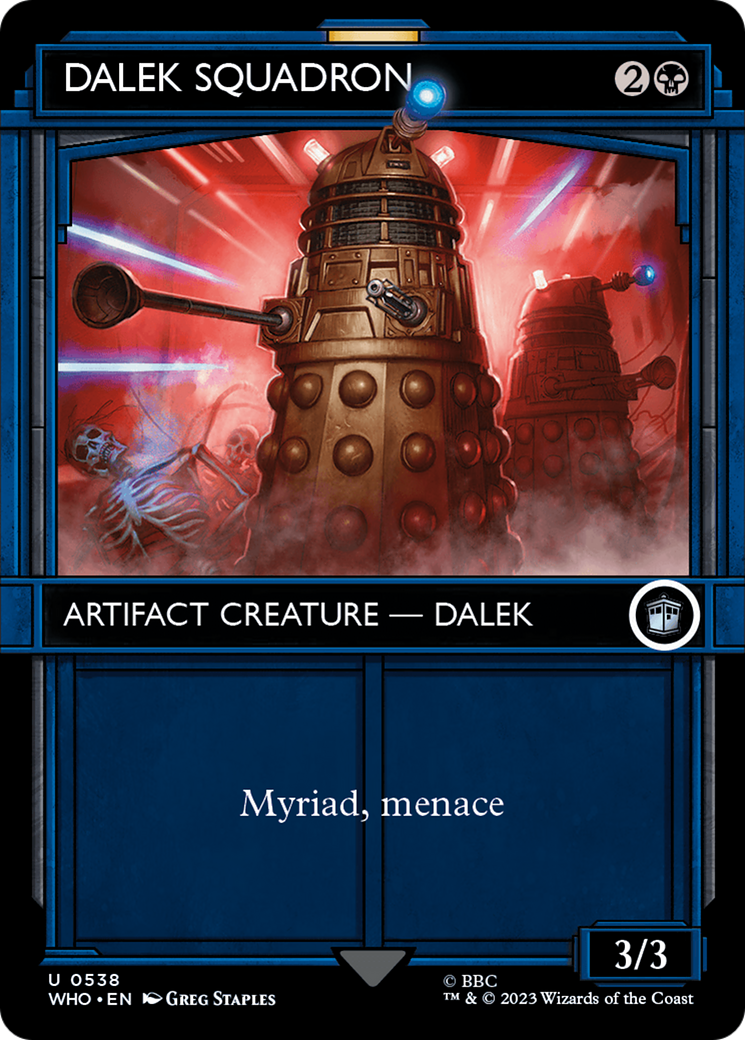 Dalek Squadron (Showcase) [WHO - 538]