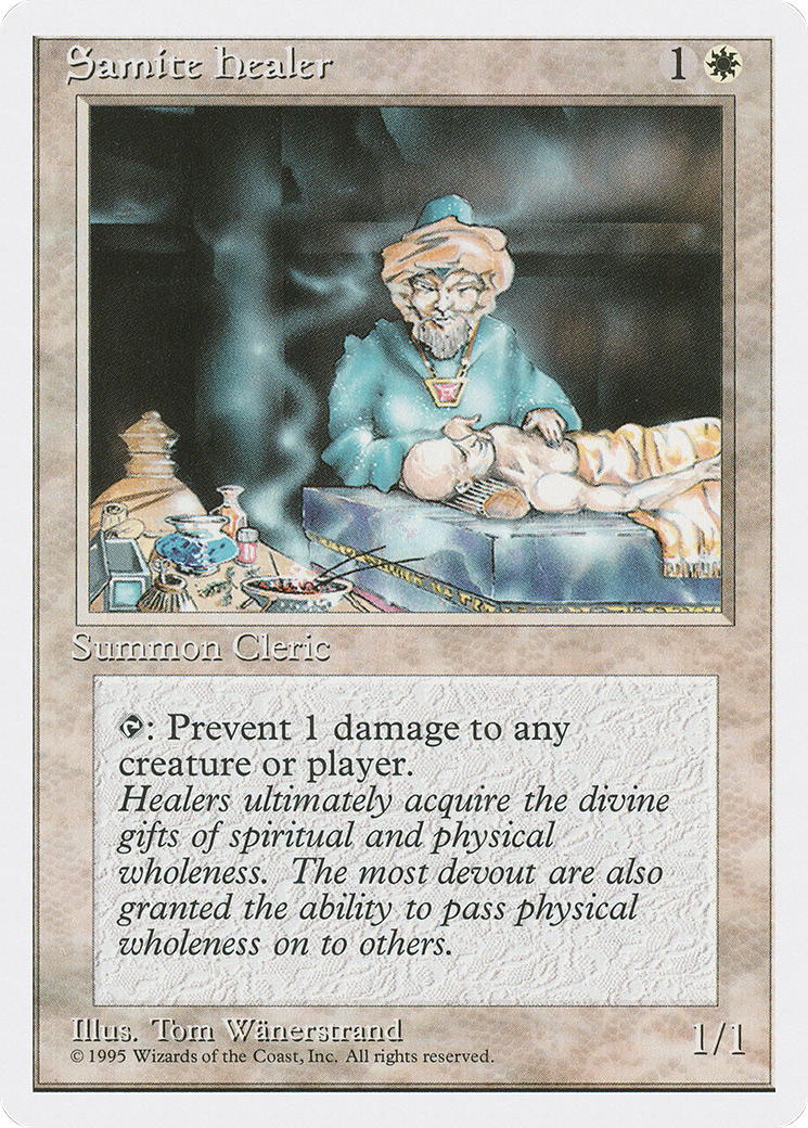 Samite Healer [4ED - N/A]