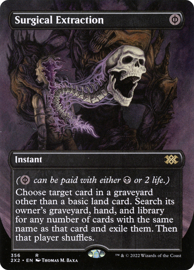 Surgical Extraction (Borderless) [2X2 - 356]
