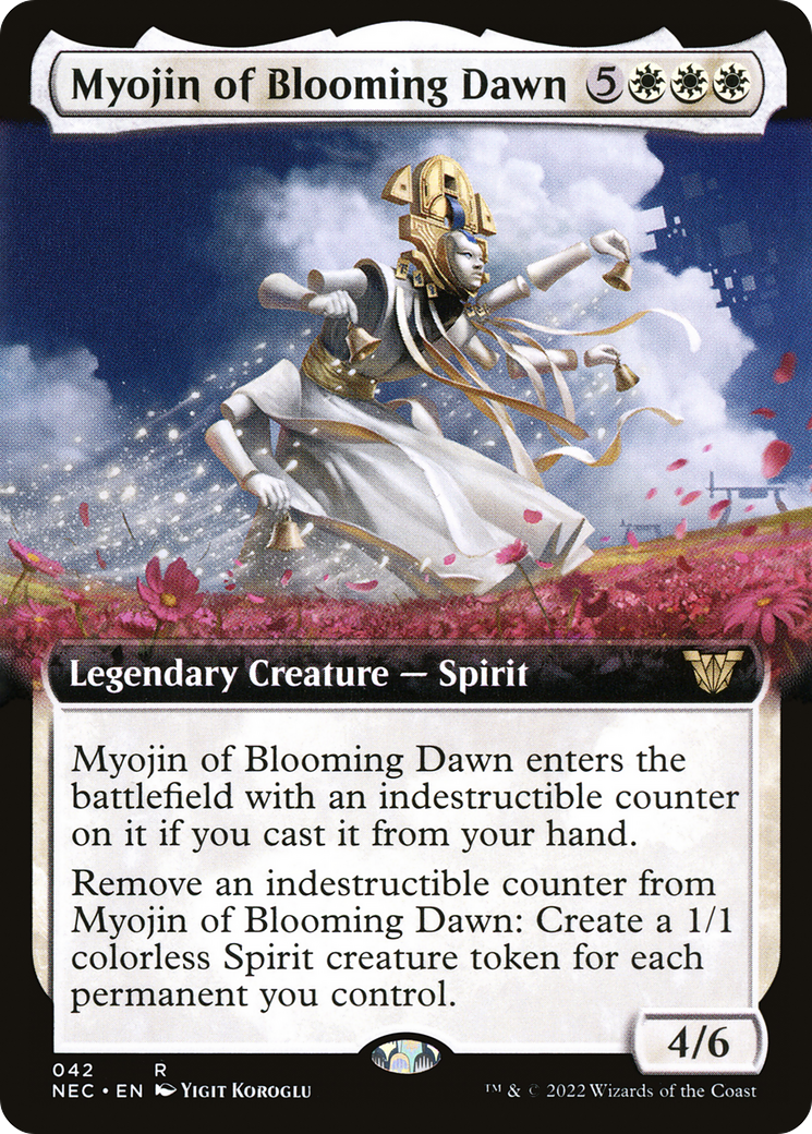 Myojin of Blooming Dawn (Extended Art) [NEC - 42]