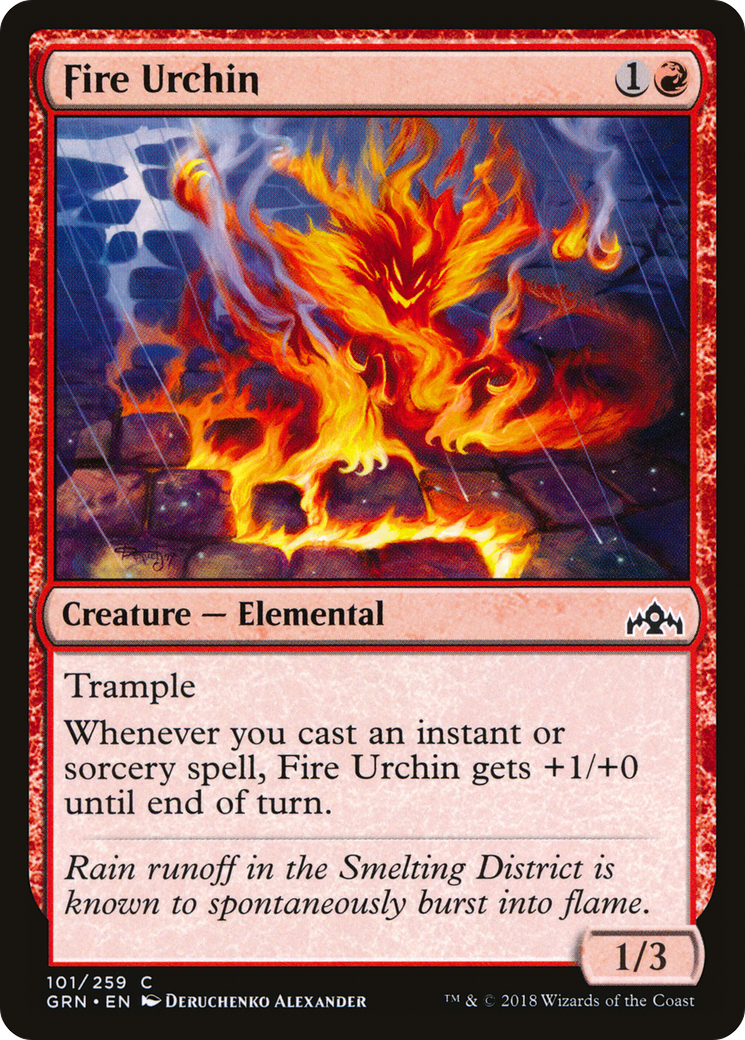 Fire Urchin [GRN - 101]