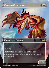 Clarion Conqueror (Borderless) (TDM-377) - Tarkir: Dragonstorm