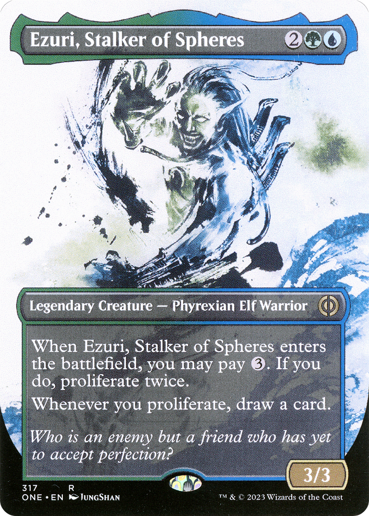 Ezuri, Stalker of Spheres (Showcase) [ONE - 317]