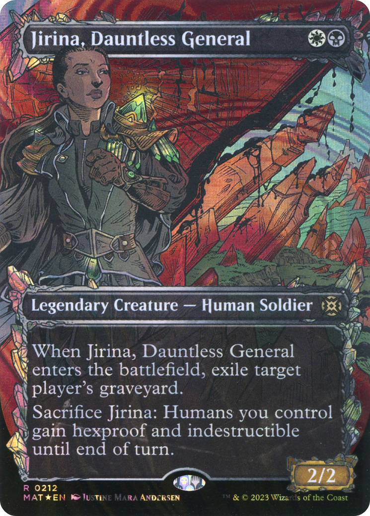 Jirina, Dauntless General (Halo Foil) [MAT - 212]