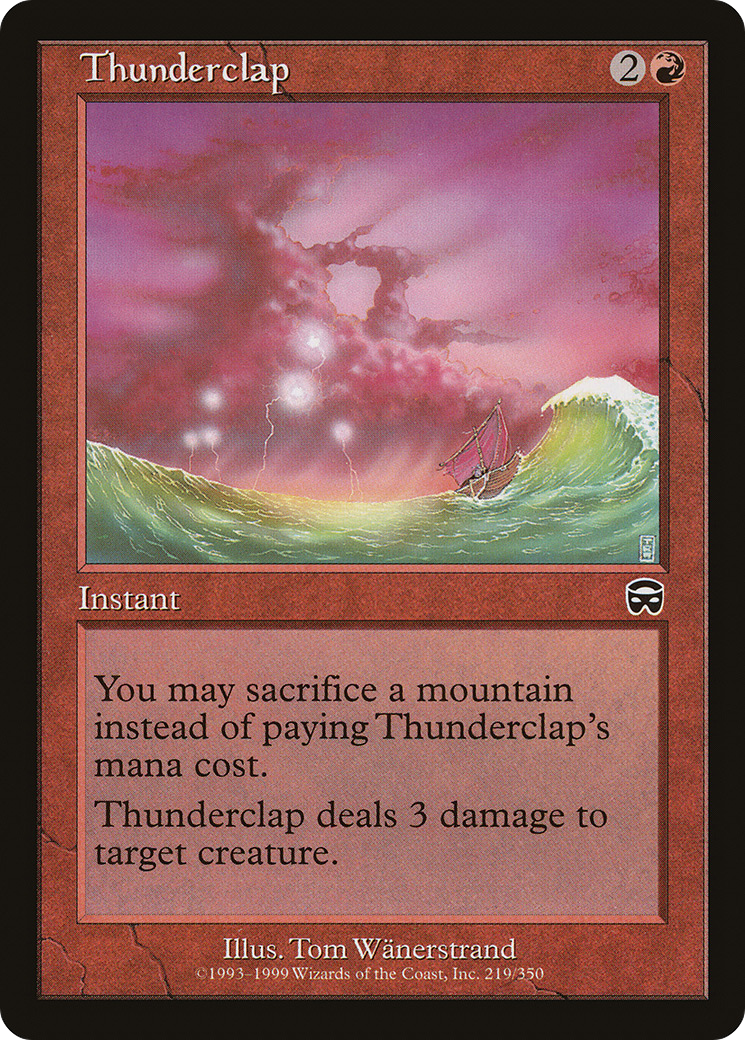 Thunderclap [MMQ - 219]