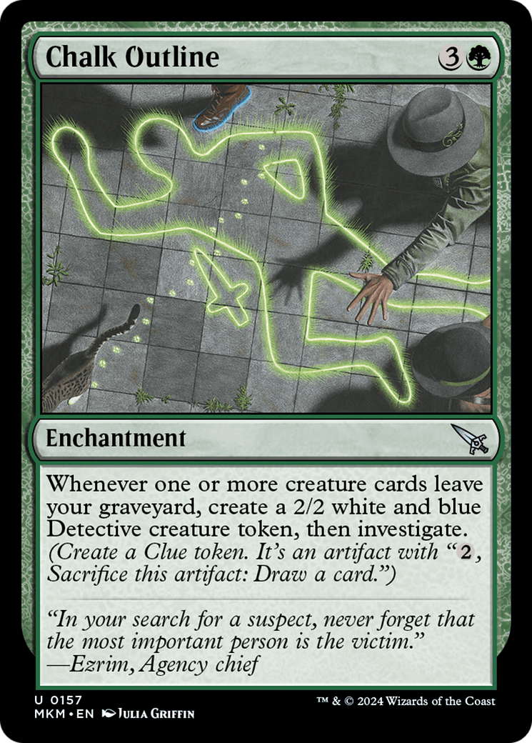 Chalk Outline [MKM - 157]