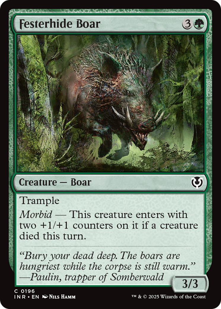 Festerhide Boar [INR - 196]