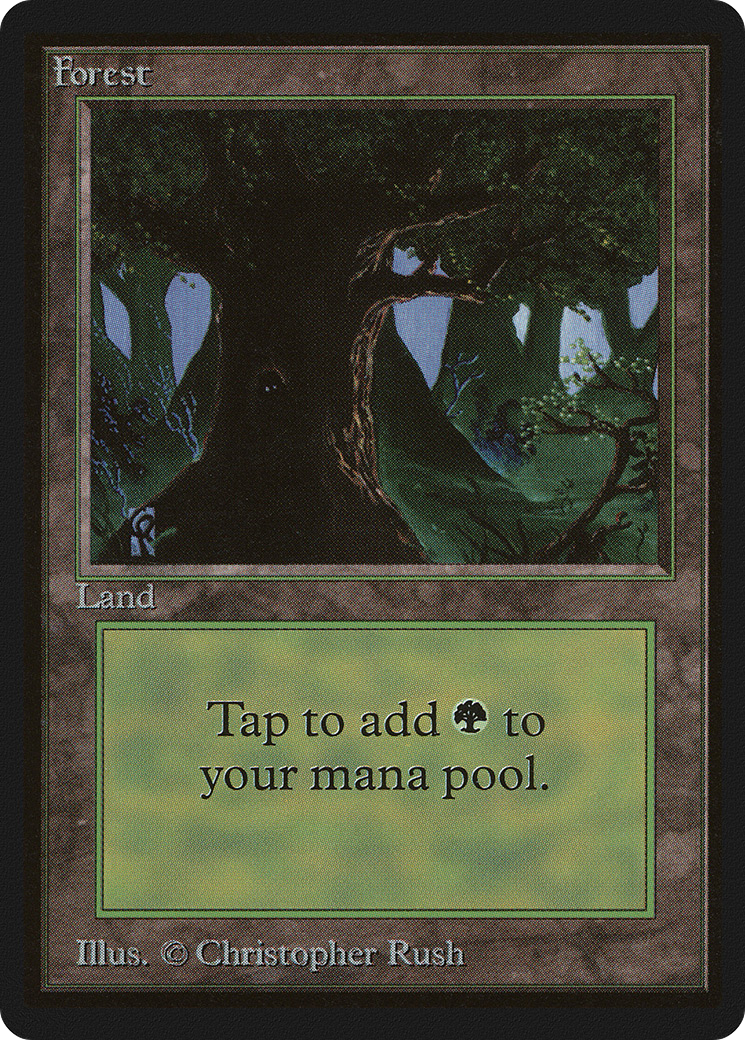 Forest (C) (LEB-302) - Limited Edition Beta