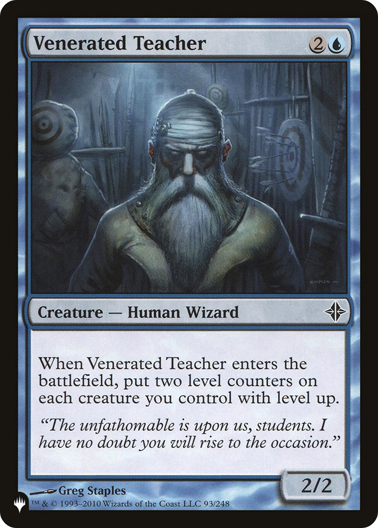 Venerated Teacher [LIST - 93/248]