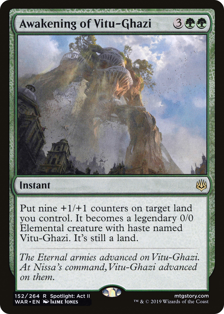 Awakening of Vitu-Ghazi [WAR - 152]