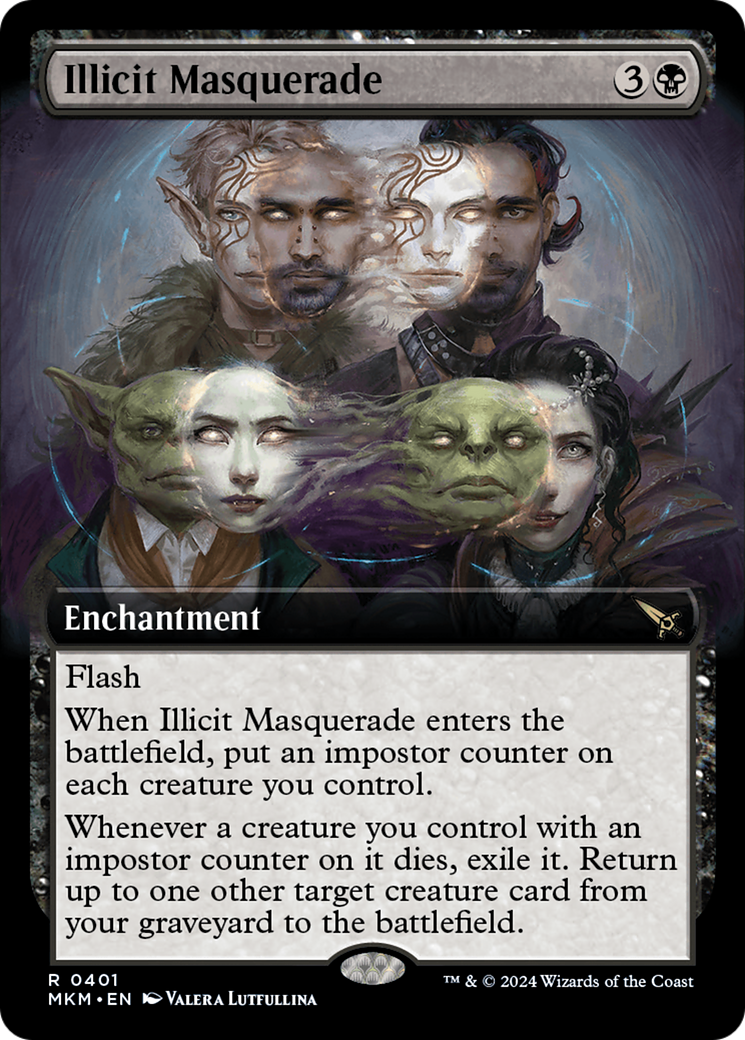 Illicit Masquerade (Extended Art) [MKM - 401]