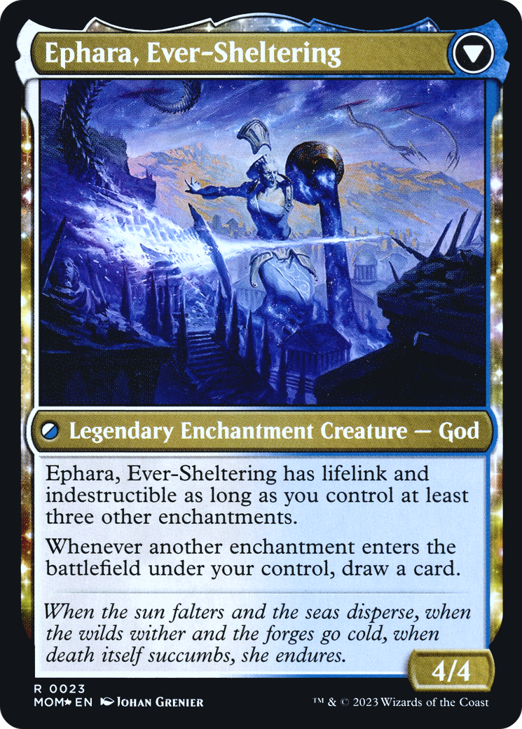 Invasion of Theros (PRE-23S) - March of the Machine Promos: (enchantment) Foil