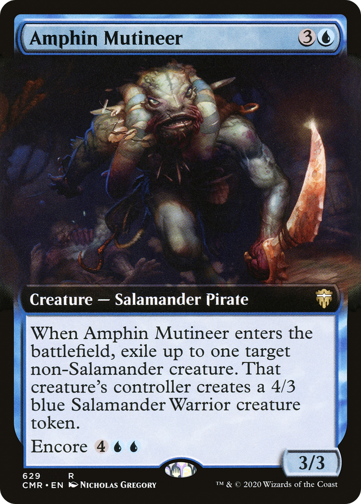 Amphin Mutineer (Extended Art) [CMR - 629]