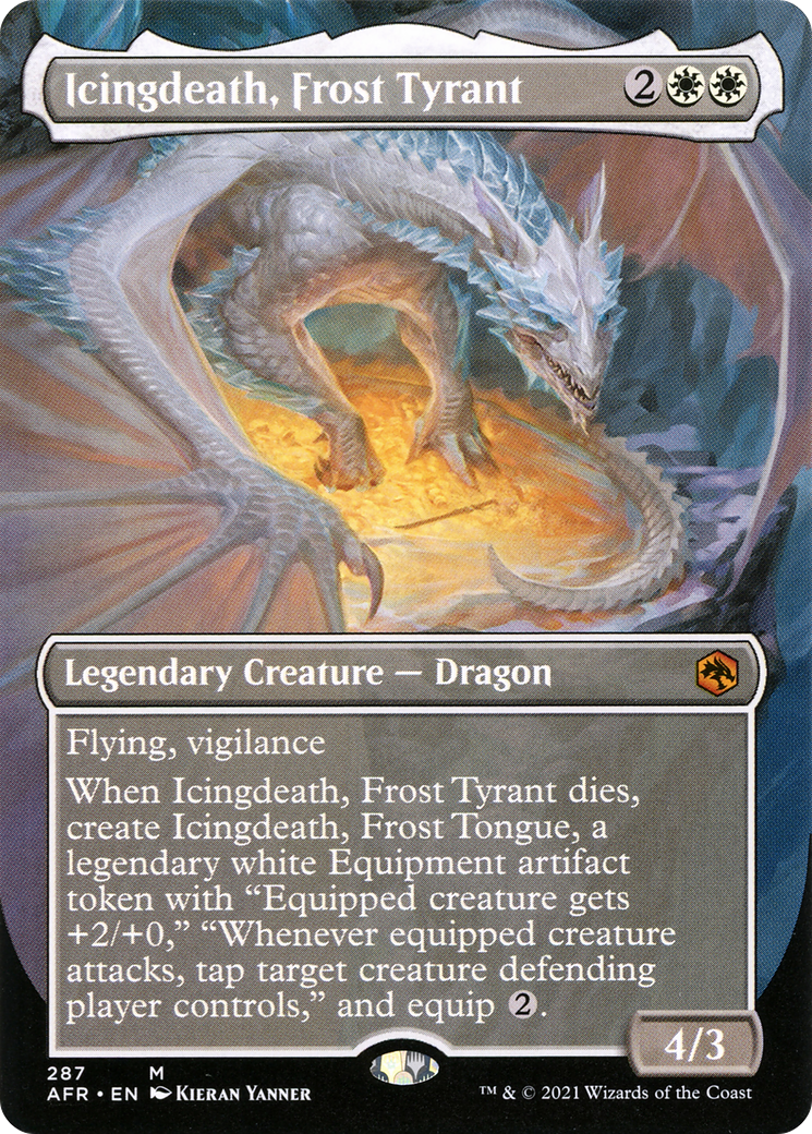 Icingdeath, Frost Tyrant (Borderless) [AFR - 287]