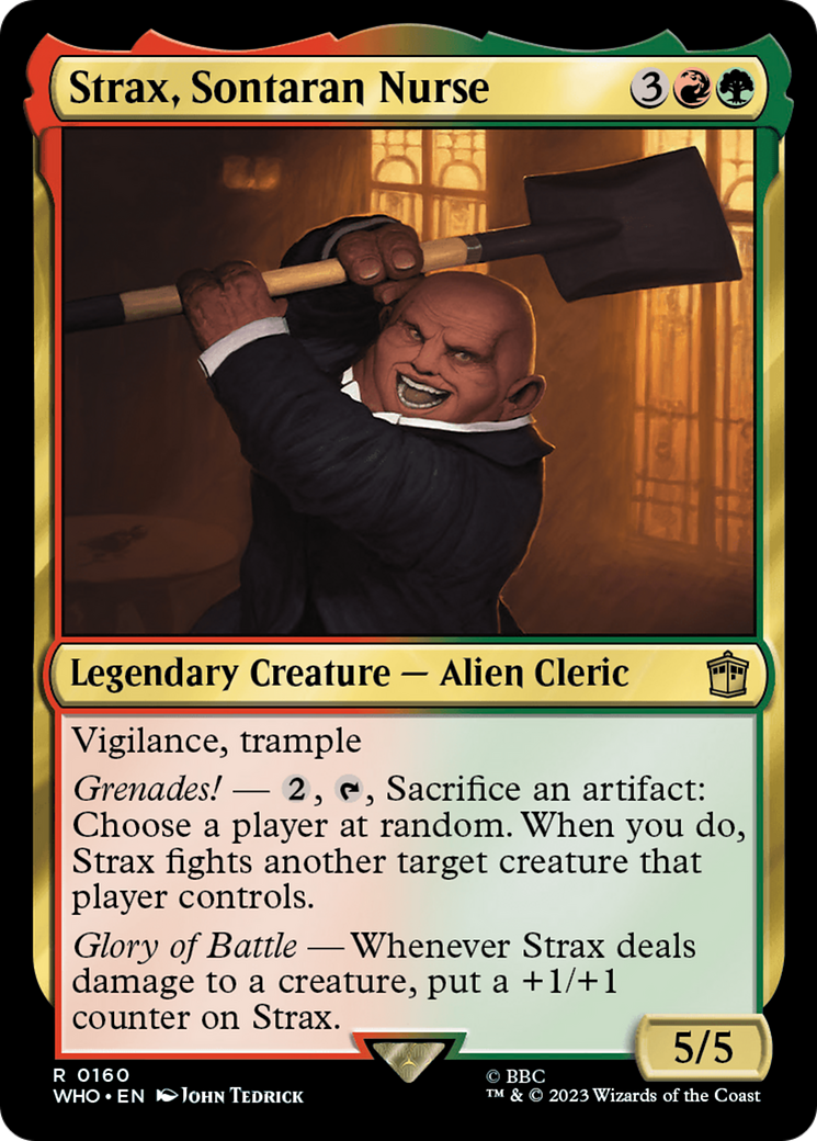 Strax, Sontaran Nurse [WHO - 160]