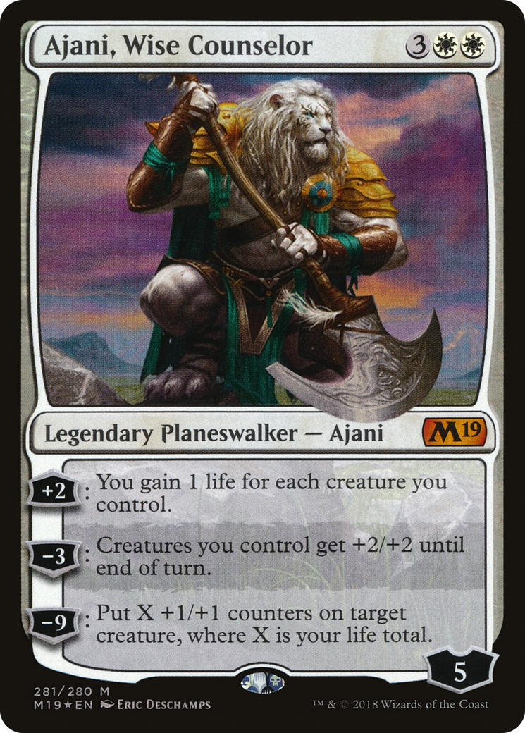Ajani, Wise Counselor [M19 - 281]