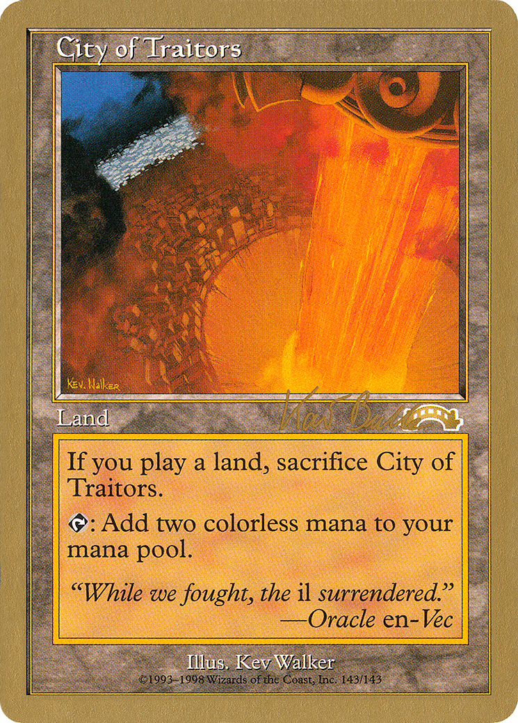 City of Traitors - 1999 Kai Budde (EXO) [WCD - N/A]