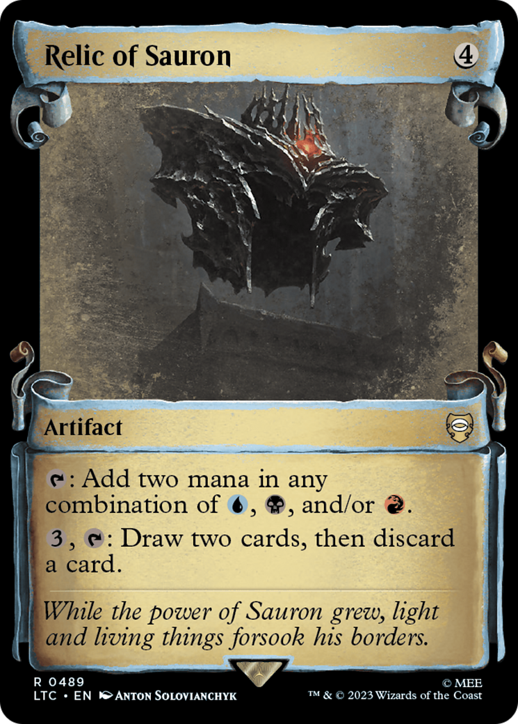 Relic of Sauron (Showcase Scrolls) [LTC - 489]