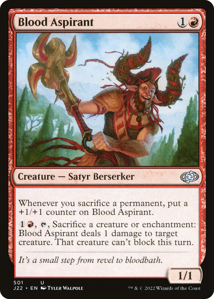 Blood Aspirant [J22 - 501]