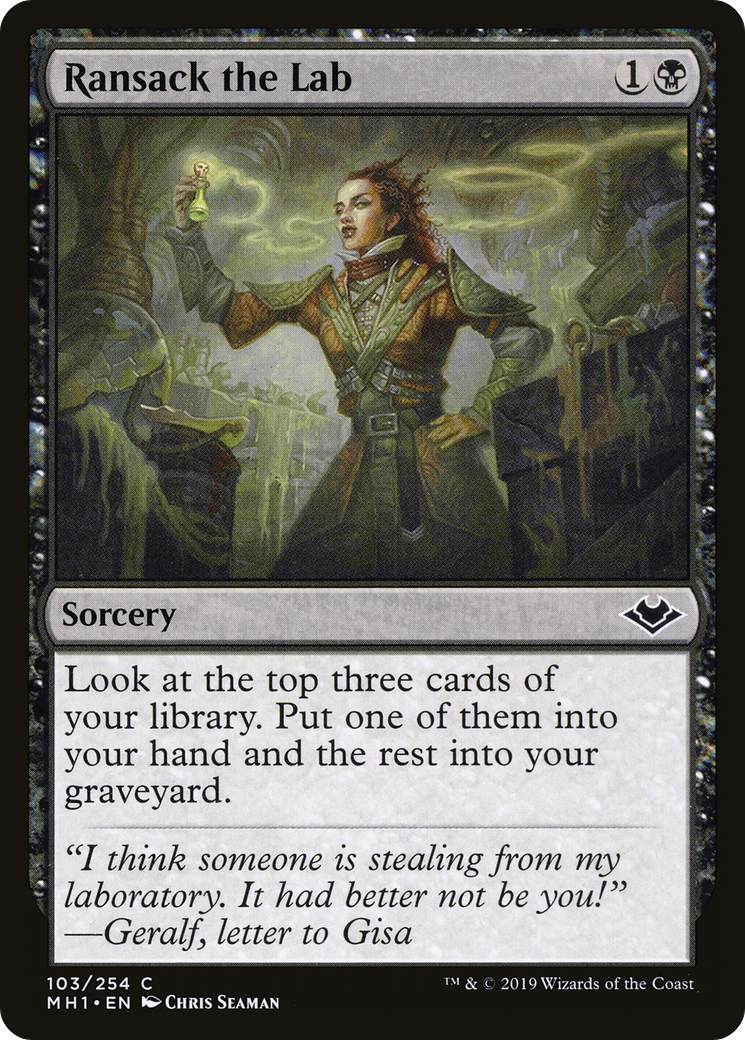 Ransack the Lab [MH1 - 103]