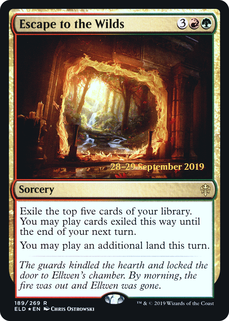 Escape to the Wilds [PRE - 189]